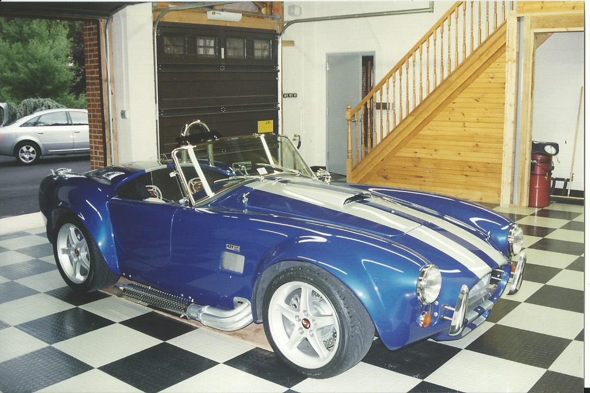 Cobra kit car completed